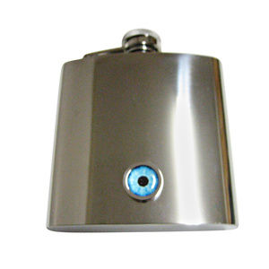 Blue Eye Design Large Flask